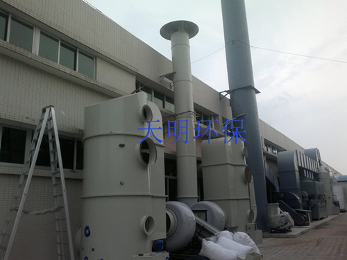 酸碱废气处塔,电子厂酸碱废气处理,废气处理