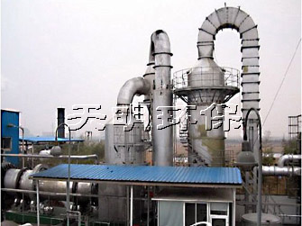 长安锅炉尾气治理脱硫除尘器工程