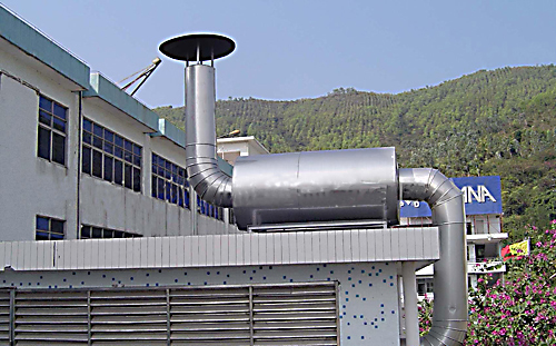 发电机噪音治理消声器