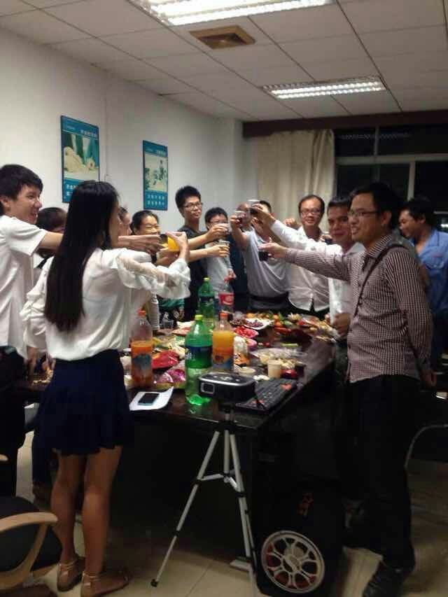 废气处理设备厂家天明环保11月生日会