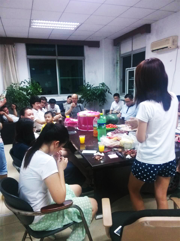 东莞废气处理设备厂家天明环保6月生日会
